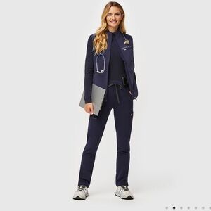 FIGS YOLA 2.0 HIGH WAISTED SKINNY SCRUB PANTS